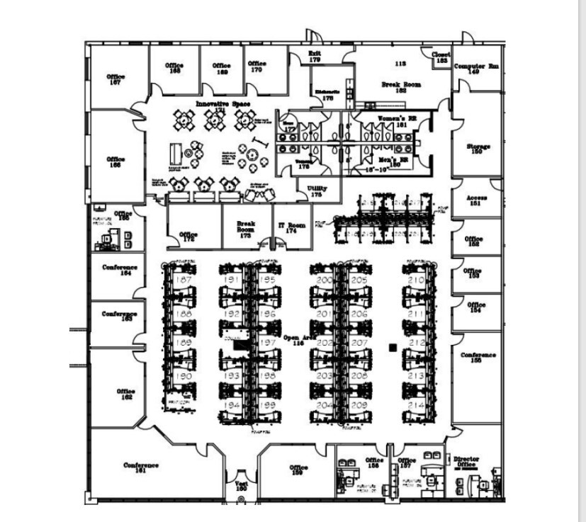 6100 Thornton Ave, Des Moines, IA à louer Plan d  tage- Image 1 de 1