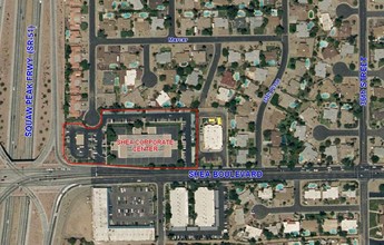 3420 E Shea Blvd, Phoenix, AZ - aerial  map view