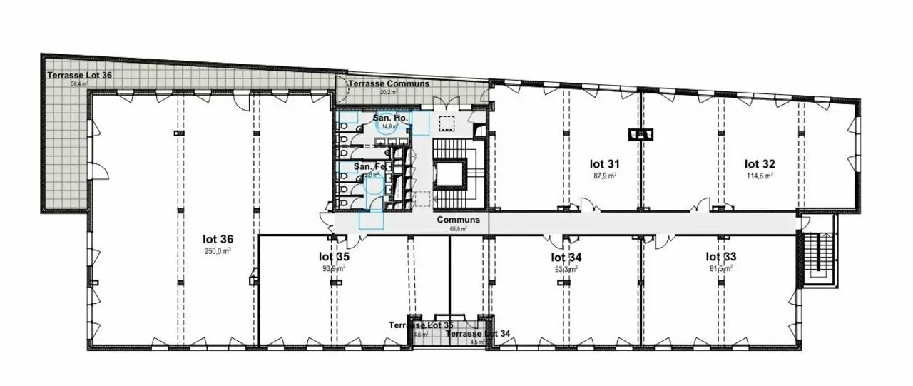 17 Rue De Paris, Tarare, RHO 69170 - Unit 31 - - Floor Plan - Image 1 of 2