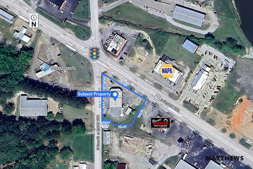 100 Highway 72 W, Corinth, MS for sale - Building Photo - Image 3 of 3