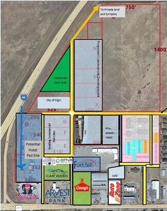 More details for 12889 Commerce Dr, Elgin, OK - Land for Sale