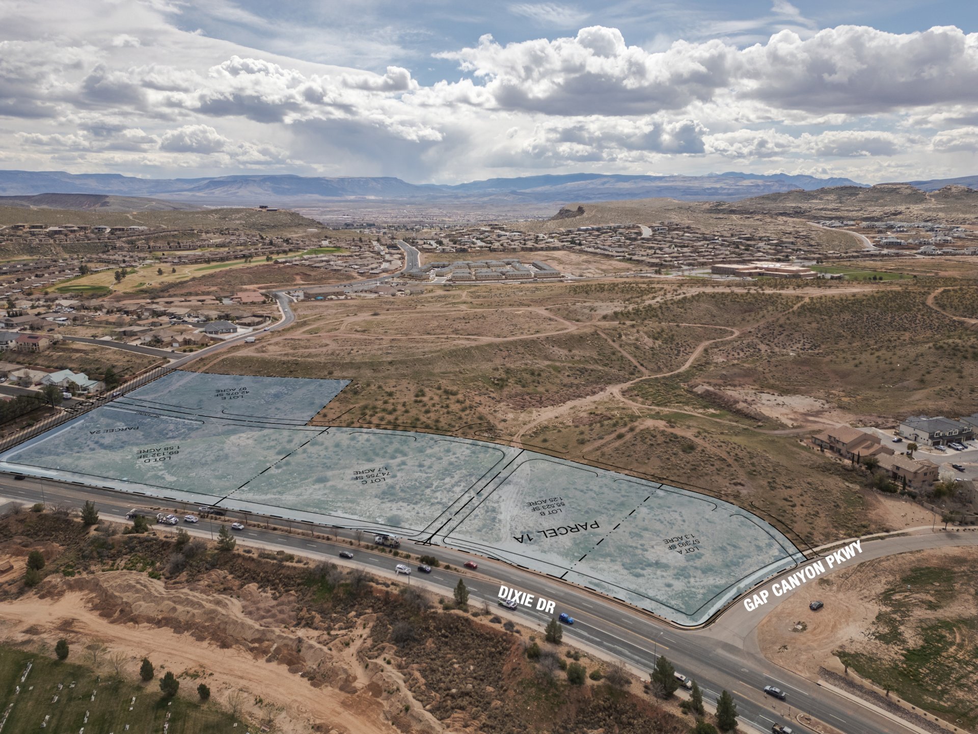 1777 Dixie Dr, Saint George, UT à vendre Aérien- Image 1 de 7