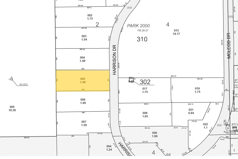 6245 Harrison Dr, Las Vegas, NV à louer - Plan cadastral - Image 2 de 3