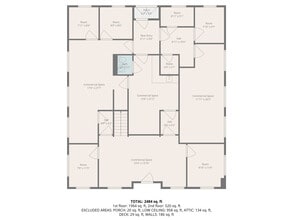 2520 Napoleon Ave, New Orleans, LA à louer Plan d’étage- Image 1 de 3