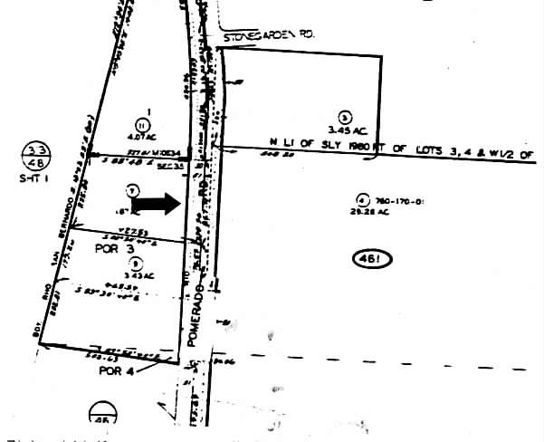 15644 Pomerado Rd, Poway, CA for sale - Plat Map - Image 1 of 1