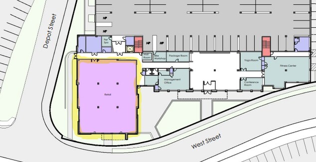 95 West St, Walpole, MA à louer - Plan d’étage - Image 2 de 9