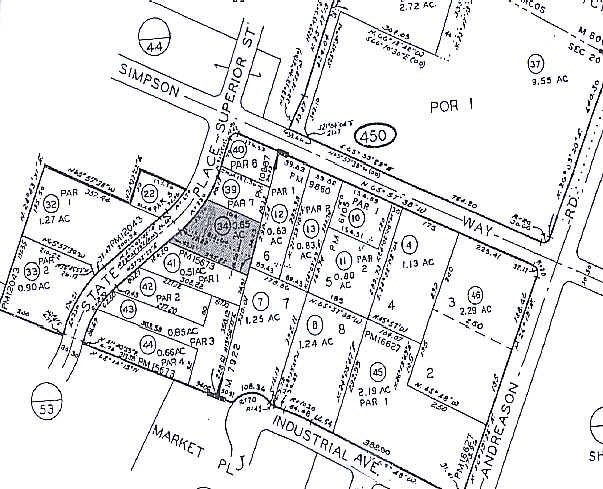 430-450 State Pl, Escondido, CA for lease - Plat Map - Image 2 of 3