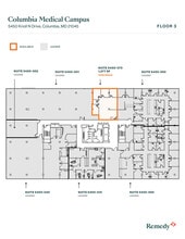 5450 Knoll North Dr, Columbia, MD à louer Plan d’étage- Image 1 de 1
