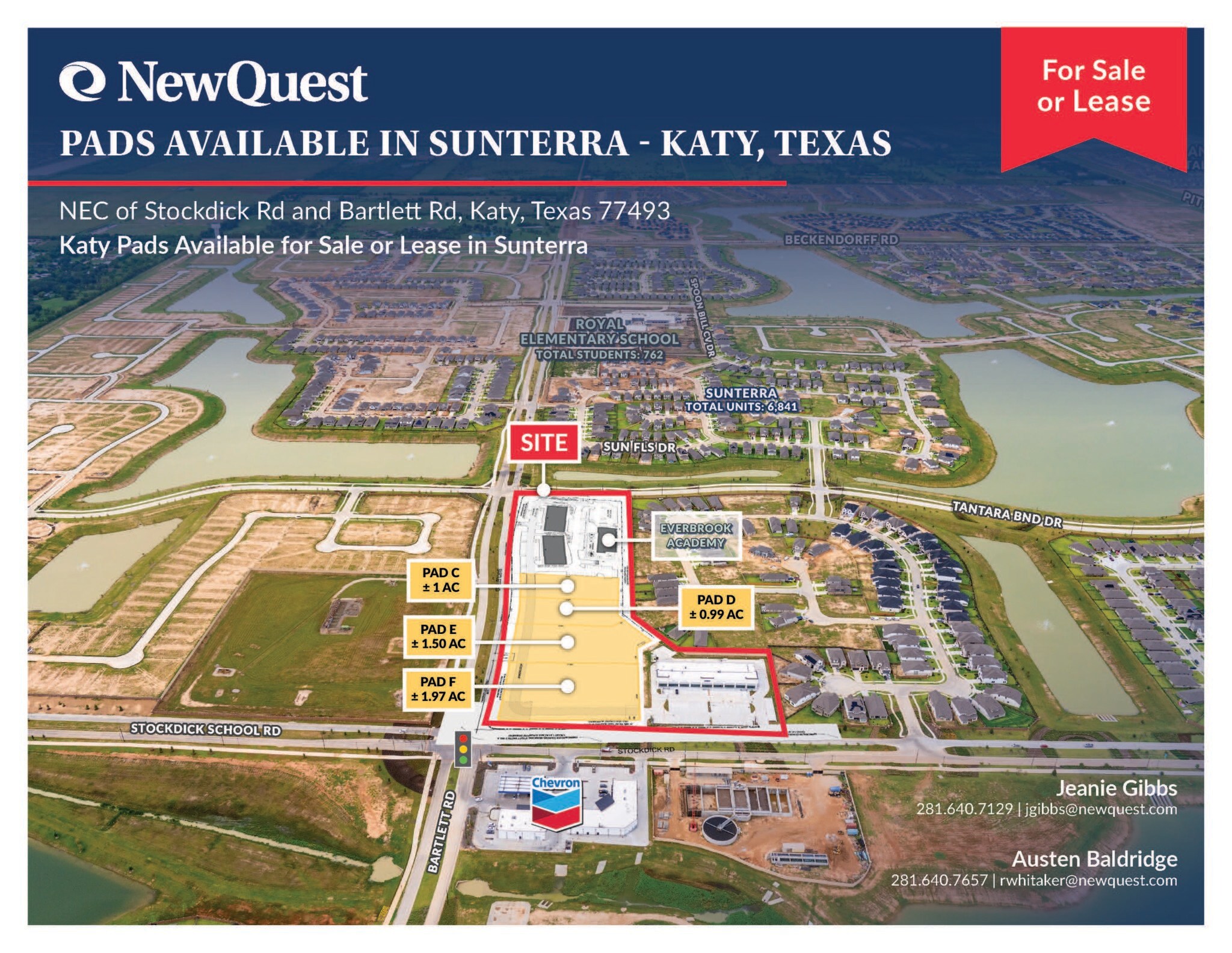 NEC of Stockdick Rd and Bartlett Rd, Katy, TX à vendre Photo du bâtiment- Image 1 de 5
