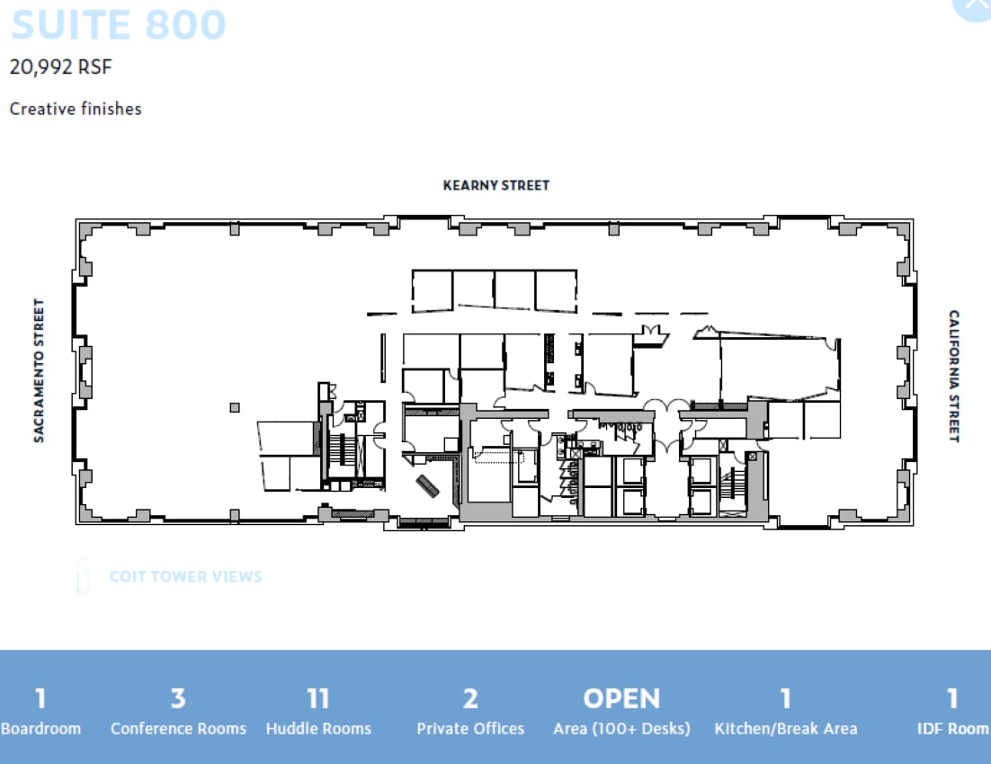 600 California St, San Francisco, CA for lease Interior Photo- Image 1 of 1