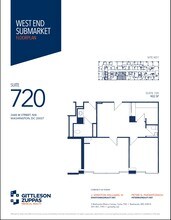 2440 M St NW, Washington, DC à louer Plan d  tage- Image 1 de 1