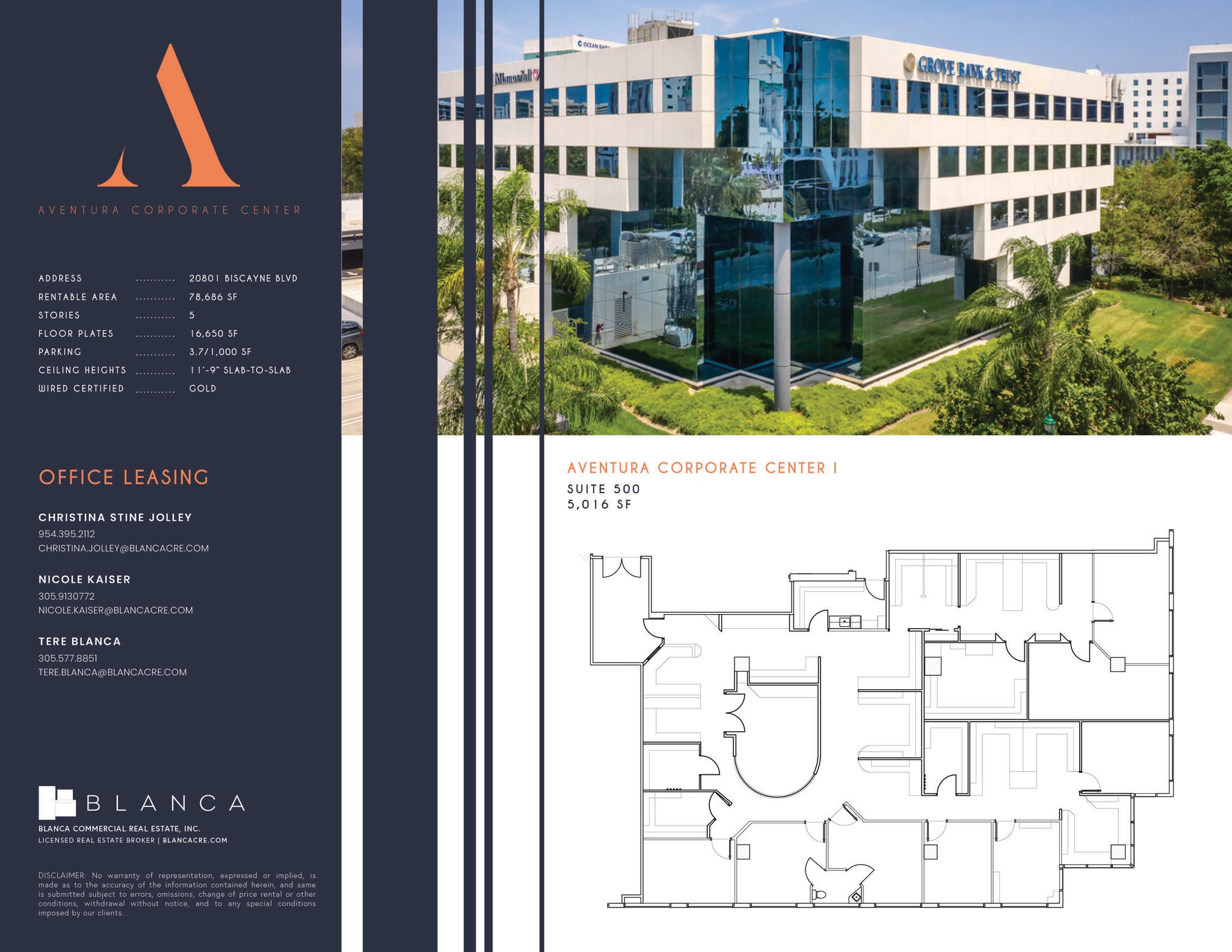 20801-20807 Biscayne Blvd, Aventura, FL for lease Floor Plan- Image 1 of 1