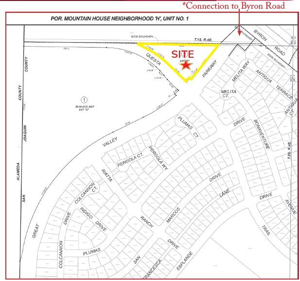 NWC Great Valley Parkway and Kelso Road Pky, Mountain House, CA à vendre - Plan cadastral - Image 1 de 1