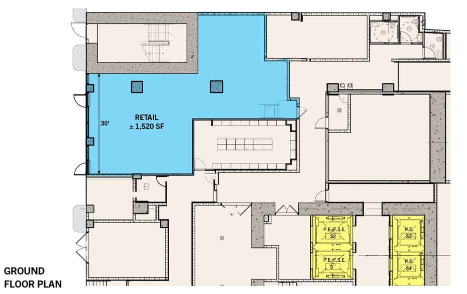 690 SW 1st Ave, Miami, FL à louer - Plan d’étage - Image 3 de 6