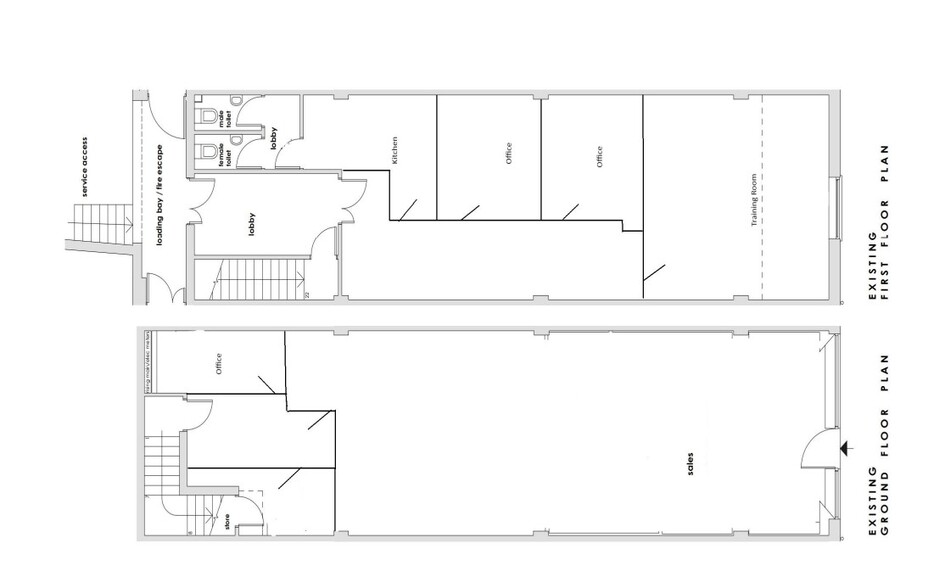 2A Market St, Wellingborough for lease - Floor Plan - Image 1 of 2