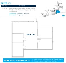 445 Marine View Ave, Del Mar, CA for lease Floor Plan- Image 1 of 1