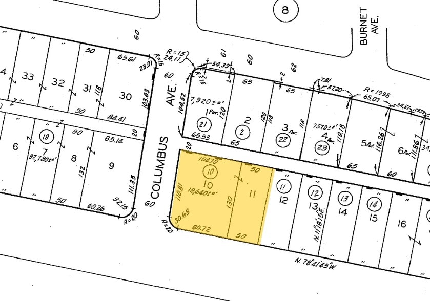 15165 Ventura Blvd, Sherman Oaks, CA for lease - Plat Map - Image 2 of 4