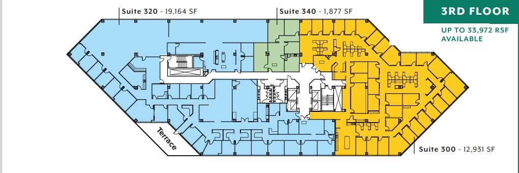 6550 Rock Spring Dr, Bethesda, MD à louer Plan d’étage- Image 1 de 1