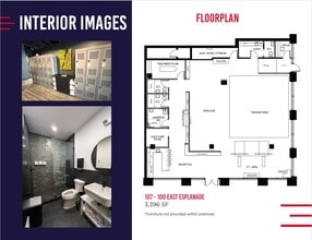 100 Esplanade Espl E, North Vancouver, BC à louer Plan d’étage- Image 1 de 3