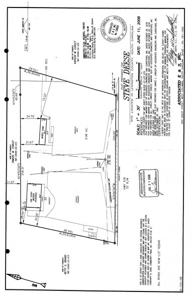 5032 Sunset Blvd, Lexington, SC à vendre - Plan de site - Image 3 de 4