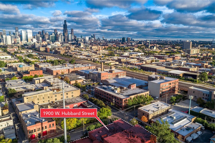 1900 W Hubbard St, Chicago, IL for lease - Aerial - Image 2 of 7