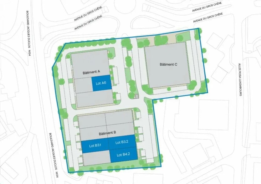 Flex dans Éragny à louer - Plan d’étage - Image 3 de 5