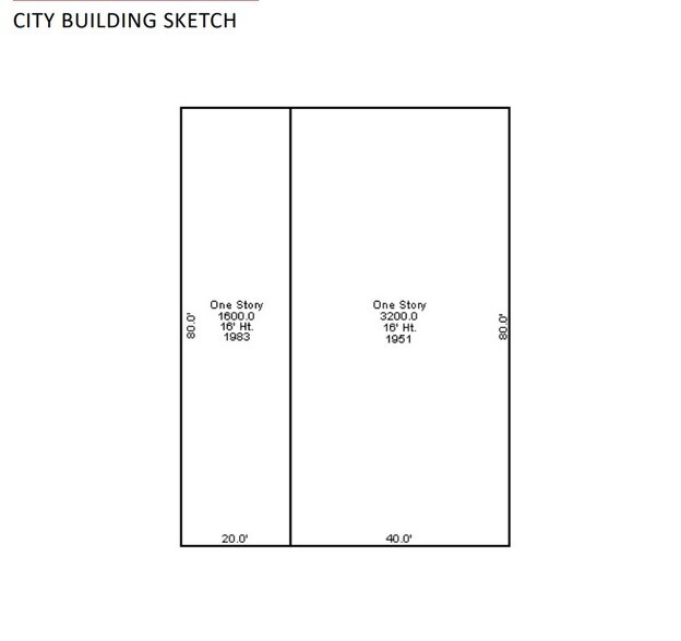 22134 Van Dyke Ave, Warren, MI à vendre - Plan d’étage - Image 2 de 2