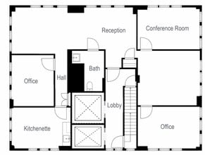 409 13th St, Oakland, CA à louer Plan d’étage- Image 1 de 1