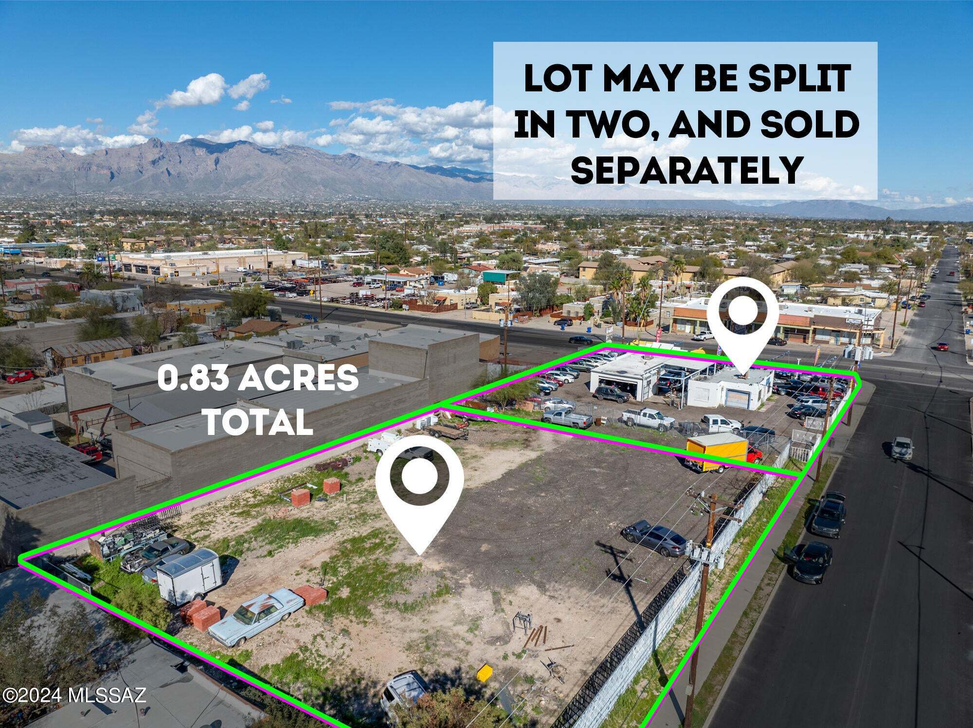 2601 N Stone Ave, Tucson, AZ for sale Aerial- Image 1 of 1