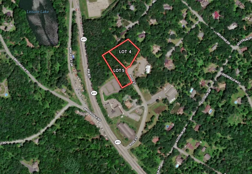 Rt 611 & Rose St, Scotrun, PA à vendre - Photo du bâtiment - Image 2 de 9