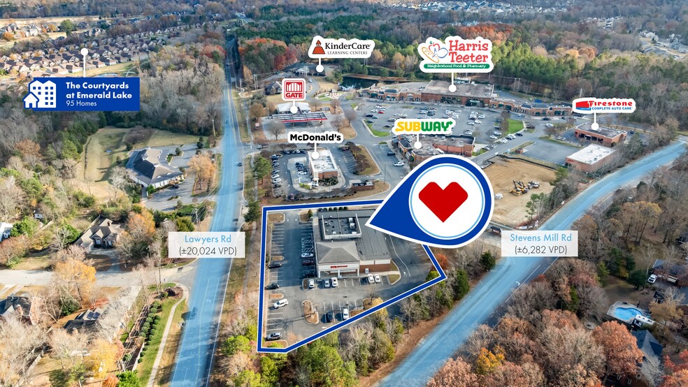 14600 Lawyers Rd, Matthews, NC à vendre - Photo du bâtiment - Image 2 de 4