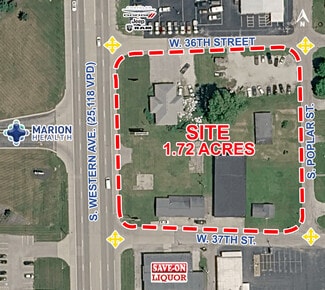 More details for 3601 S Western Ave, Marion, IN - Land for Lease