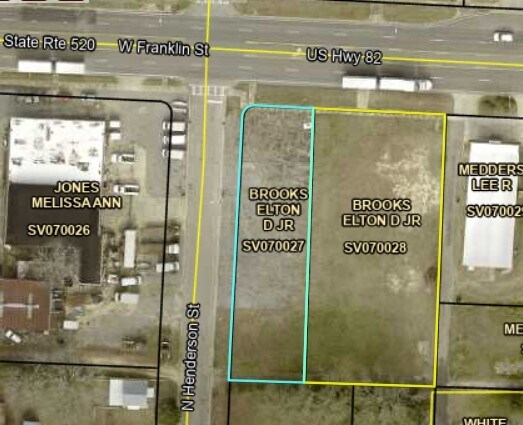 205 W Franklin St, Sylvester, GA à vendre - Aérien - Image 2 de 2