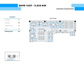 555 W 57th St, New York, NY à louer Plan d  tage- Image 2 de 2