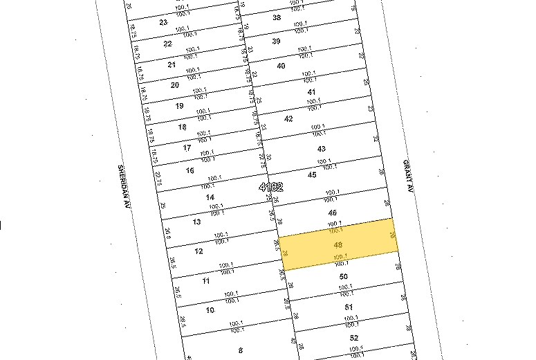 460 Grant Ave, Brooklyn, NY for sale - Plat Map - Image 2 of 30