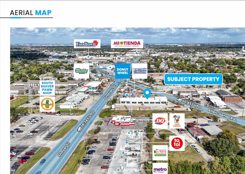 3747 Shaver St, Pasadena, TX à louer - Photo du bâtiment - Image 3 de 3