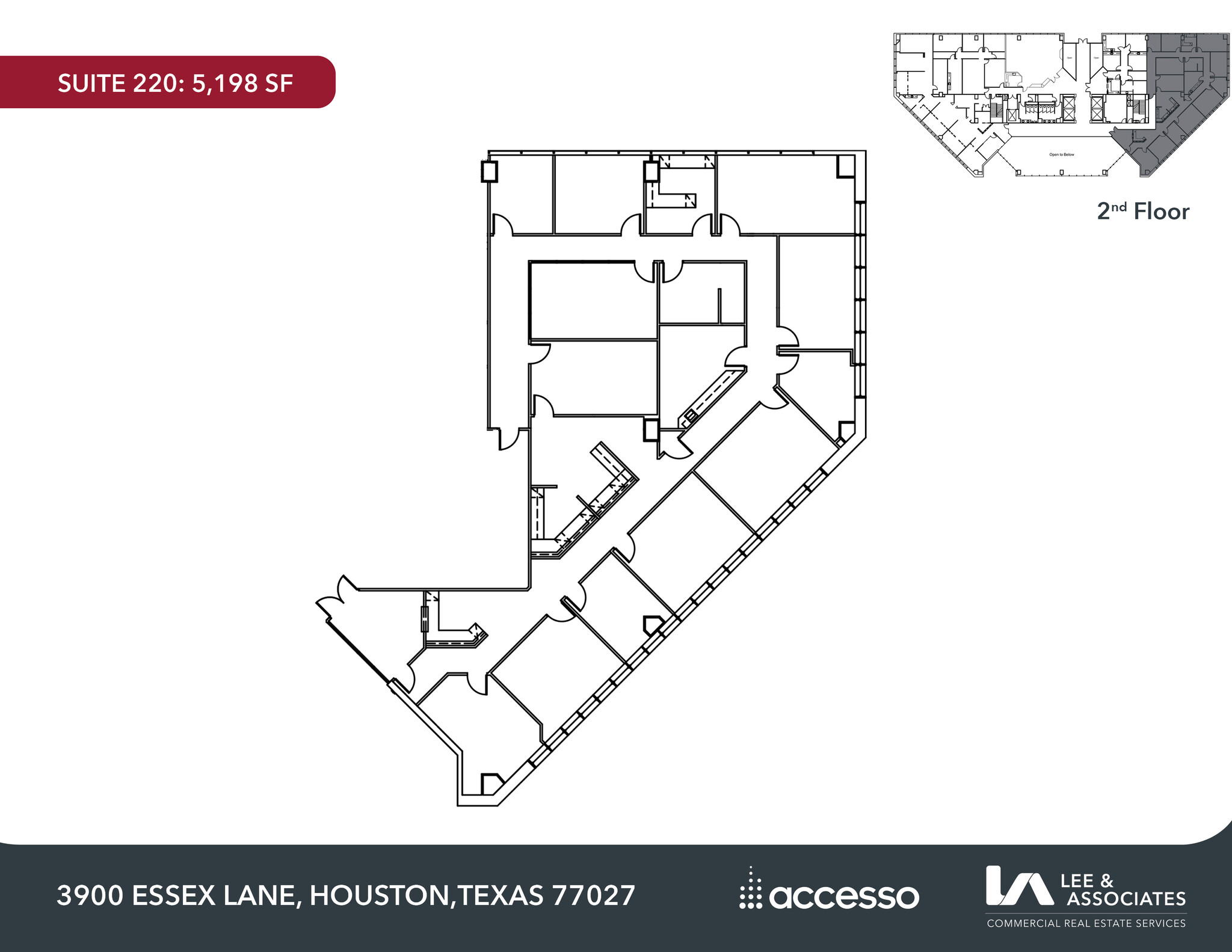 3900 Essex Ln, Houston, TX for lease Floor Plan- Image 1 of 1