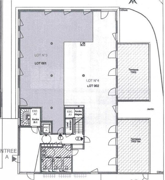 Bureau dans Annecy à vendre - Plan d’étage - Image 3 de 6