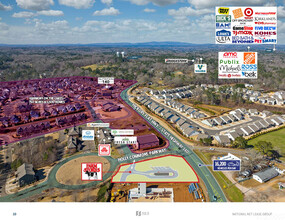 4240 Hickory Flat Hwy, Canton, GA - aerial  map view - Image1