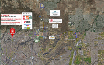 23644 Clinton Keith, Murrieta, CA - aerial  map view