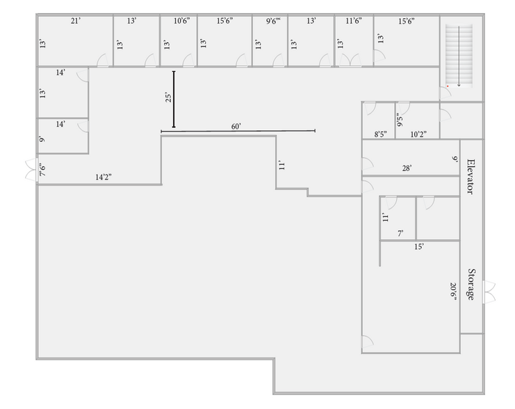 280 Charlois Blvd, Winston-Salem, NC à louer - Plan d  tage - Image 3 de 6