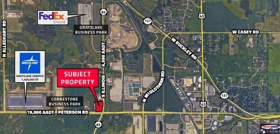 More details for Peterson Road, Grayslake, IL - Land for Sale