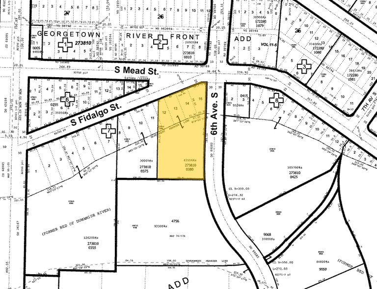 5811-5833 6th Ave S, Seattle, WA for sale - Plat Map - Image 2 of 11