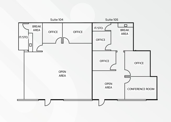 10680 Treena St, San Diego, CA for lease Floor Plan- Image 1 of 1