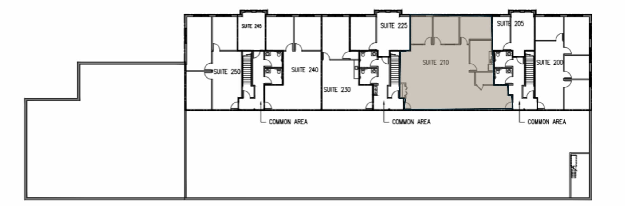 670 Commerce Dr, Woodbury, MN à louer Plan d’étage- Image 1 de 1