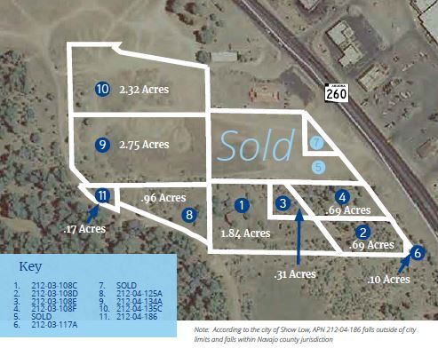4480-4490 S White Mountain Rd, Show Low, AZ for sale - Primary Photo - Image 1 of 3