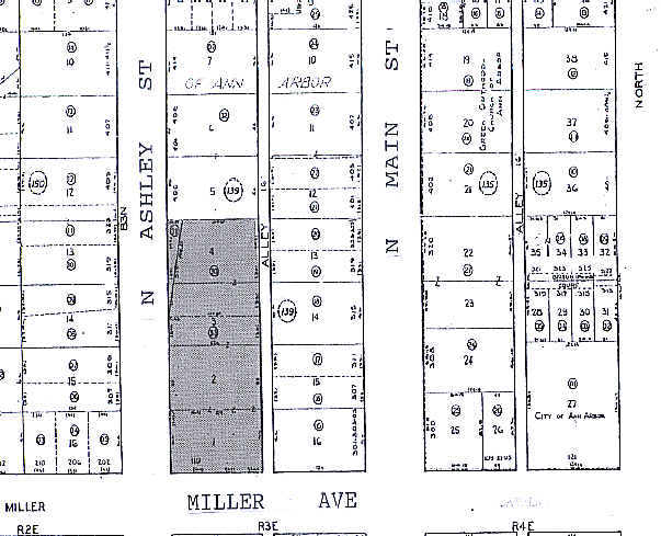 110 Miller Ave, Ann Arbor, MI for lease - Plat Map - Image 2 of 7