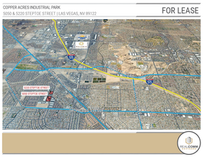 5050 Steptoe St, Las Vegas, NV - aerial  map view