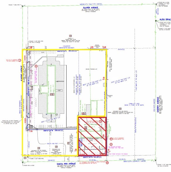 10891 Almond Ave, Fontana, CA à louer - Plan de site - Image 2 de 2