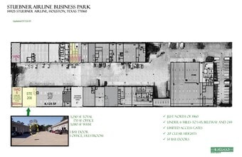 14925 Stuebner Airline Rd, Houston, TX for lease Site Plan- Image 1 of 1